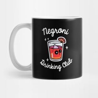 Negroni Drinking Club Cocktail Bartender Retro Mug